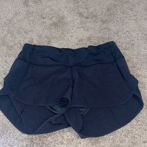 Black lululemon shorts with pockets